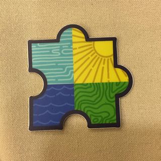 Copyright IG @mozsticker: All new add-ons puzzle sticker, baked fresh for the #mozilla #sfallhands!