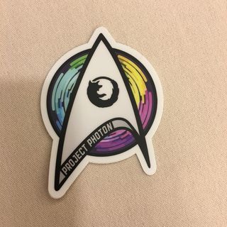 Copyright IG @mozsticker: A new Trek-inspired Photon sticker! Ohhhhh Myyyy!
