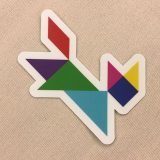 Copyright IG @mozsticker: Giant Design System logo! (Also with Photon colours.)