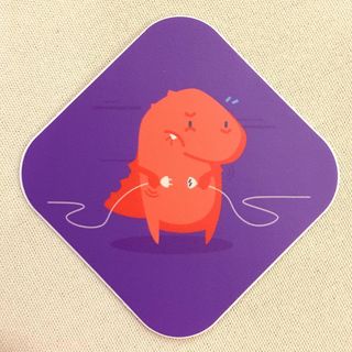 Copyright IG @mozsticker: It's the Dinope!