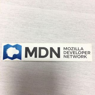 Copyright IG @mozsticker: MDN: For all your web documentation needs!