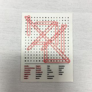 Copyright IG @mozsticker: Connected Devices word search.