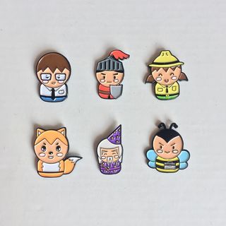 Copyright IG @mozsticker: A complete set of User Types pins!
Many thanks go to @gemmapetrie and @hello_wanderer_ for sending these over.

#usertypes #pins #middlemanager #stalwart #evergreen #enthusiast #wizard #busybee