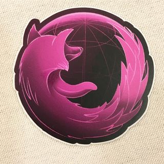 Copyright IG @mozsticker: The previous DevTools logo, but pink! 😃