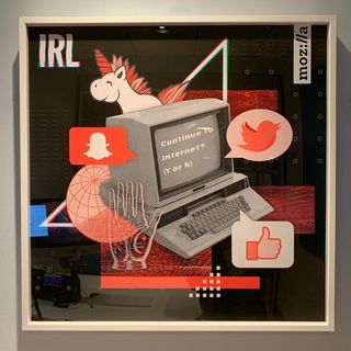 Copyright IG @mozsticker: Art in the Toronto office!