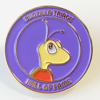 Copyright IG @mozsticker: Bugzilla Triage Hall of Fame pin!
(I’m terrible at triage, but incredibly grateful when people give me stuff to post! 😄) #bugzilla #triage #halloffame