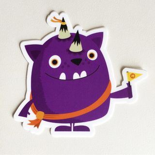 Copyright IG @mozsticker: A better version of one of the 2010 Whistler Summit monsters. (That was my first Mozilla event, and the first sticker I posted here two years ago, so it’s a throwback in a couple of different ways… 🙂)