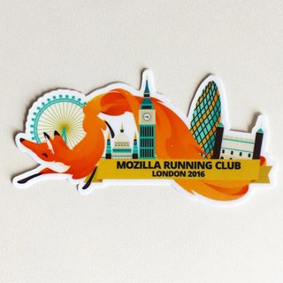 Copyright IG @mozsticker: Turns out Firefox isn’t the only fast thing at Mozilla. Several of the people here also run speedily! 🏃‍♀️🏃‍♂️