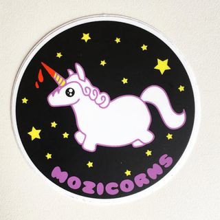 Copyright IG @mozsticker: I totally forget where I got this, but it’s clearly a distant cousin of the Whimsycorn… 😄