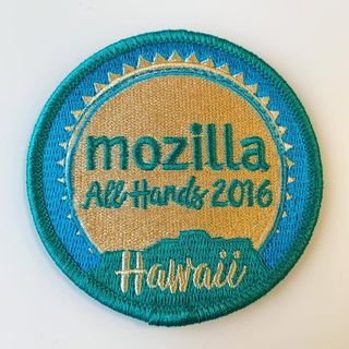 Copyright IG @mozsticker: Next up, a less-rare Hawaii All-Hands patch. 😄