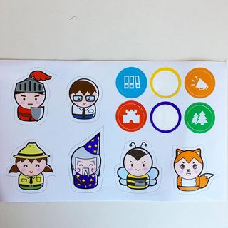 Copyright IG @mozsticker: Most of the User Types sticker sheet. (I’m not sure where the other two went.)
