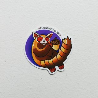 Copyright IG @mozsticker: Acorn sticker!